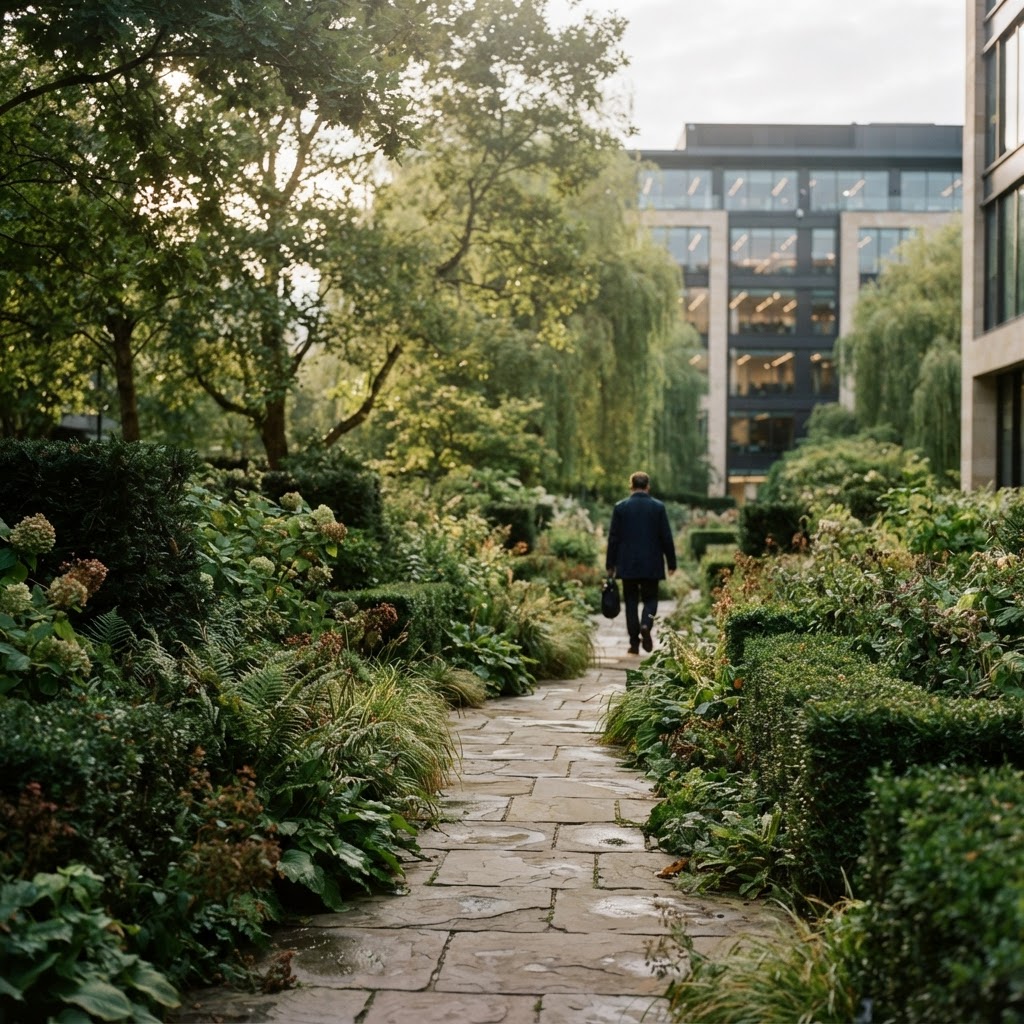Representative lifestyle imagery for Established landscaping business; fictional listing