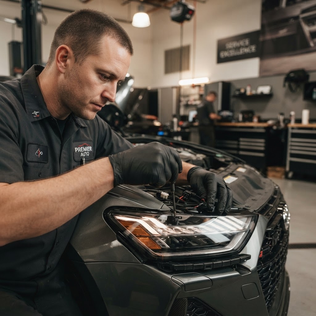 Representative lifestyle imagery for Independent auto repair workshop; fictional listing
